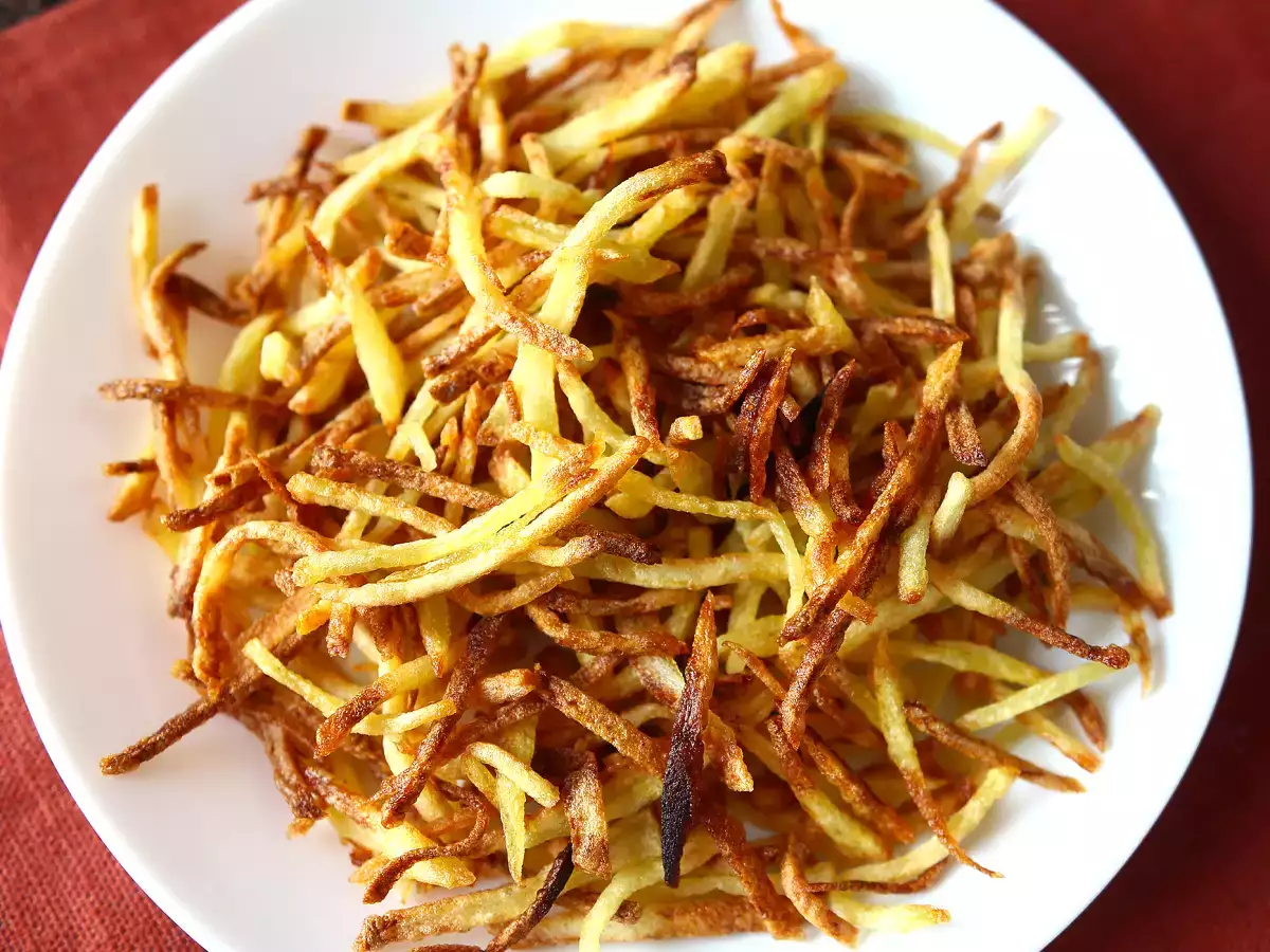 Pommes pailles, les allumettes de pommes de terre faciles à faire au Airfryer - photo 4