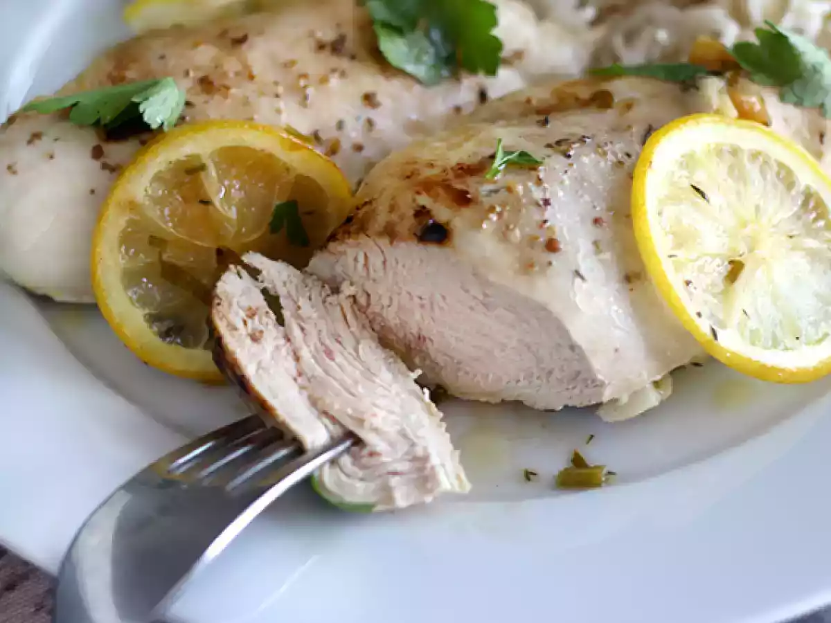Poulet au citron au four - photo 4