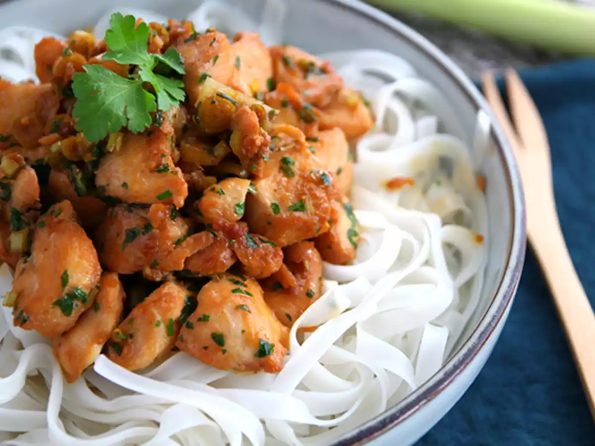 Poulet au gingembre et à la citronnelle - photo 2
