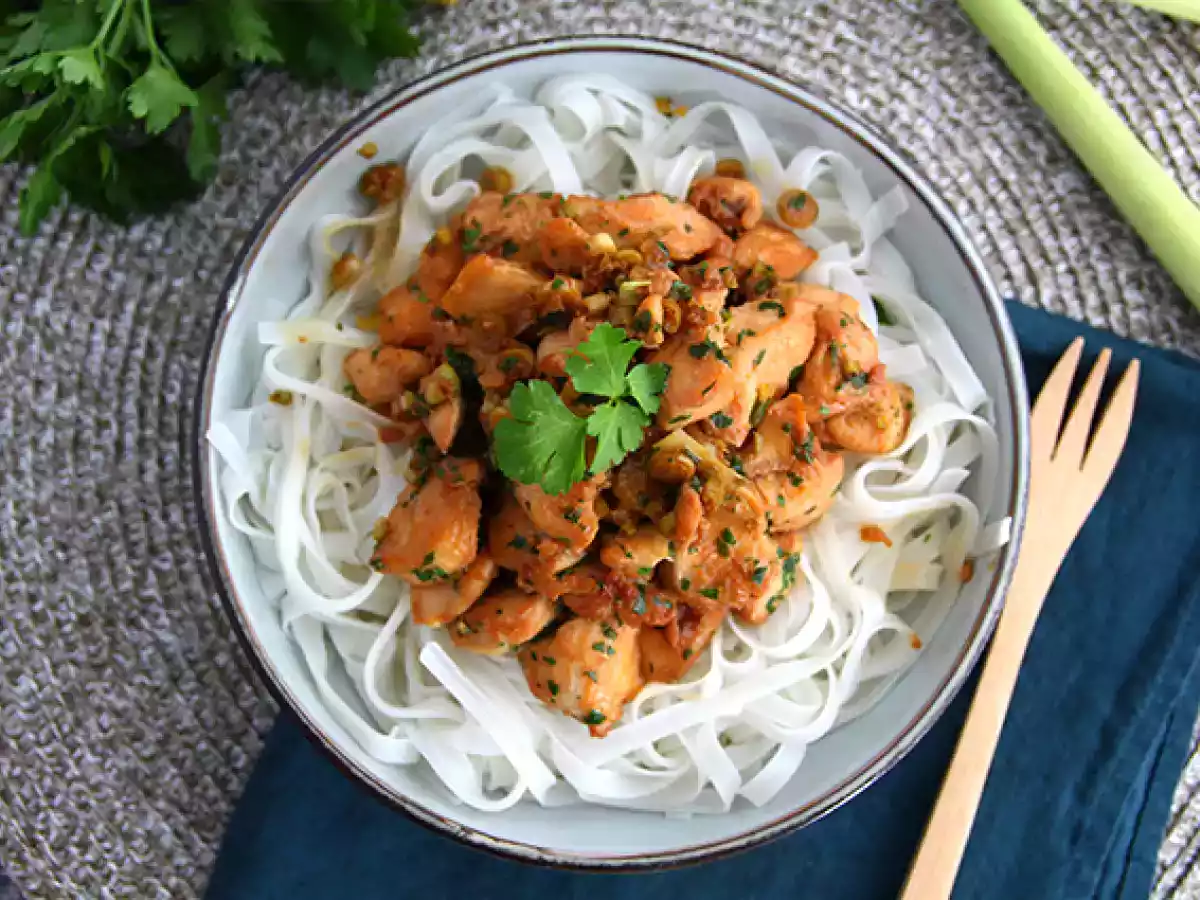 Poulet au gingembre et à la citronnelle - photo 3