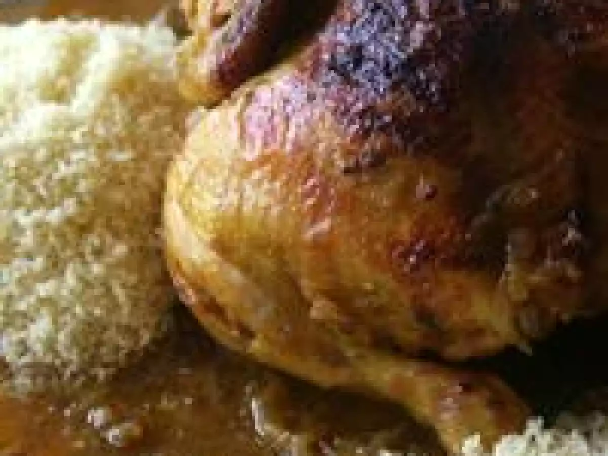Poulet farci à la semoule couscous - photo 3