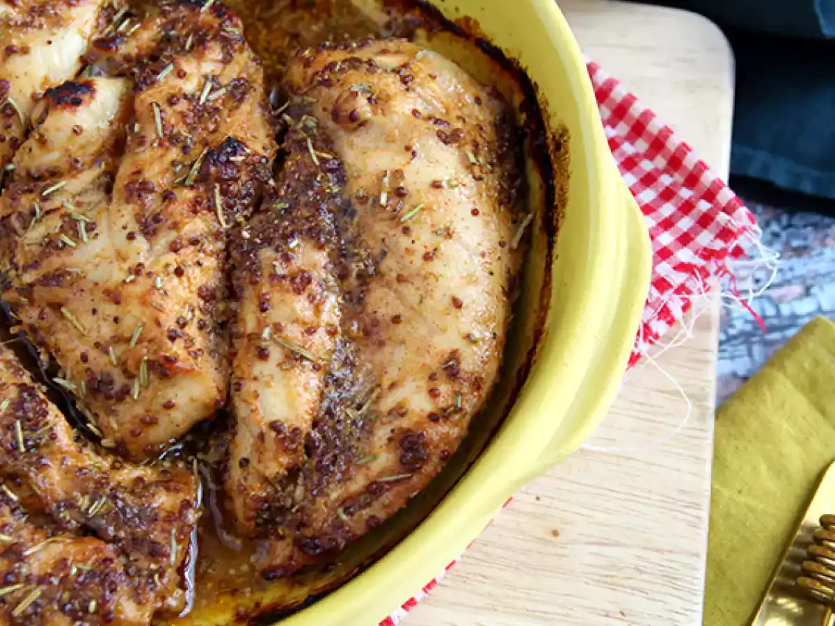 Poulet miel et moutarde - photo 2