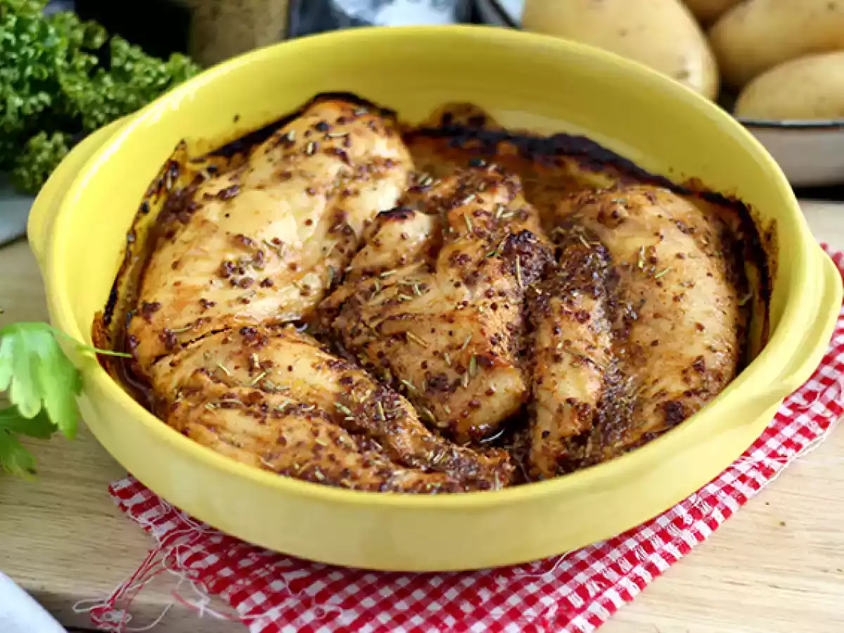 Poulet miel et moutarde - photo 4