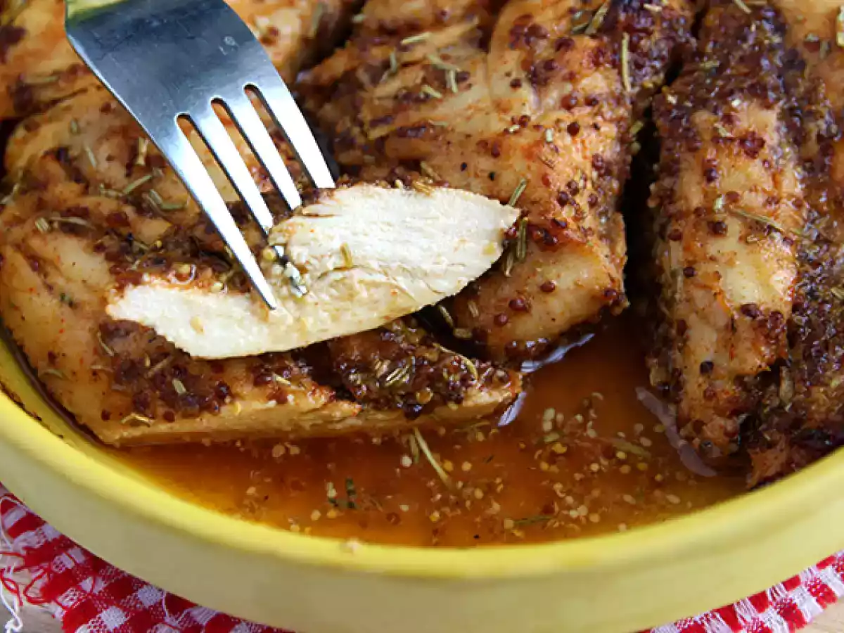 Poulet miel et moutarde - photo 5