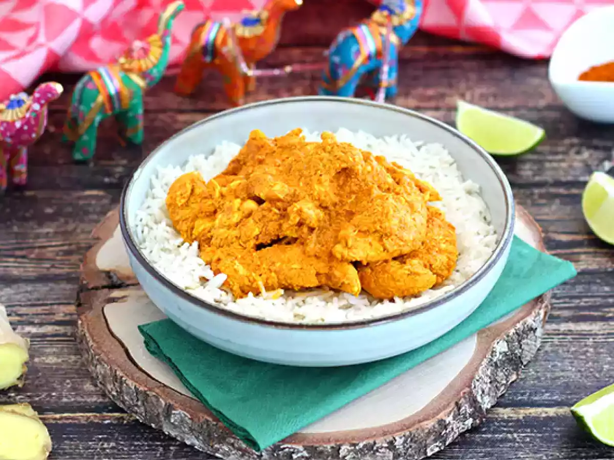 Poulet tandoori indien