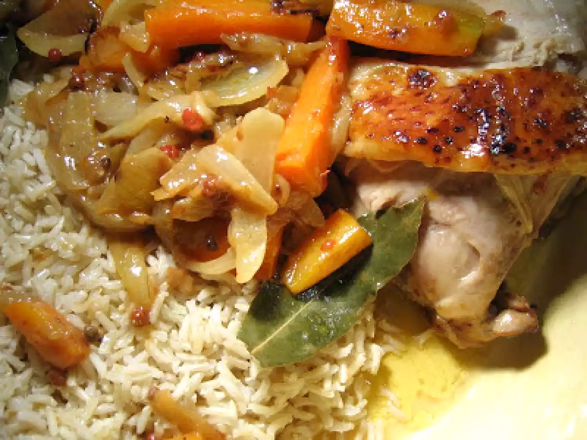 Poulet Yassa pour l'évènement Onion Day 2007