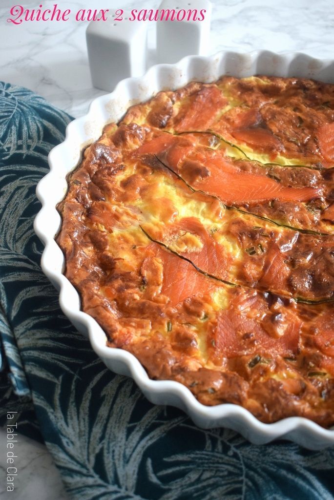 Quiche Aux 2 Saumons Recette Ptitchef