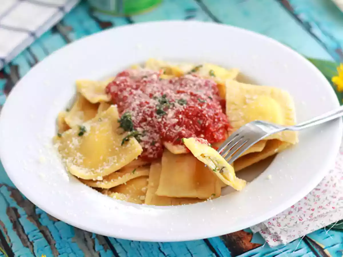 Raviolis à la ricotta, la recette expliquée pas à pas - photo 2