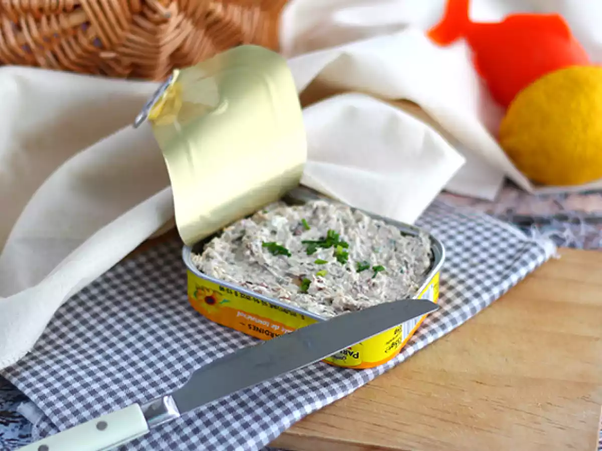 Rillettes de sardines simple et rapide
