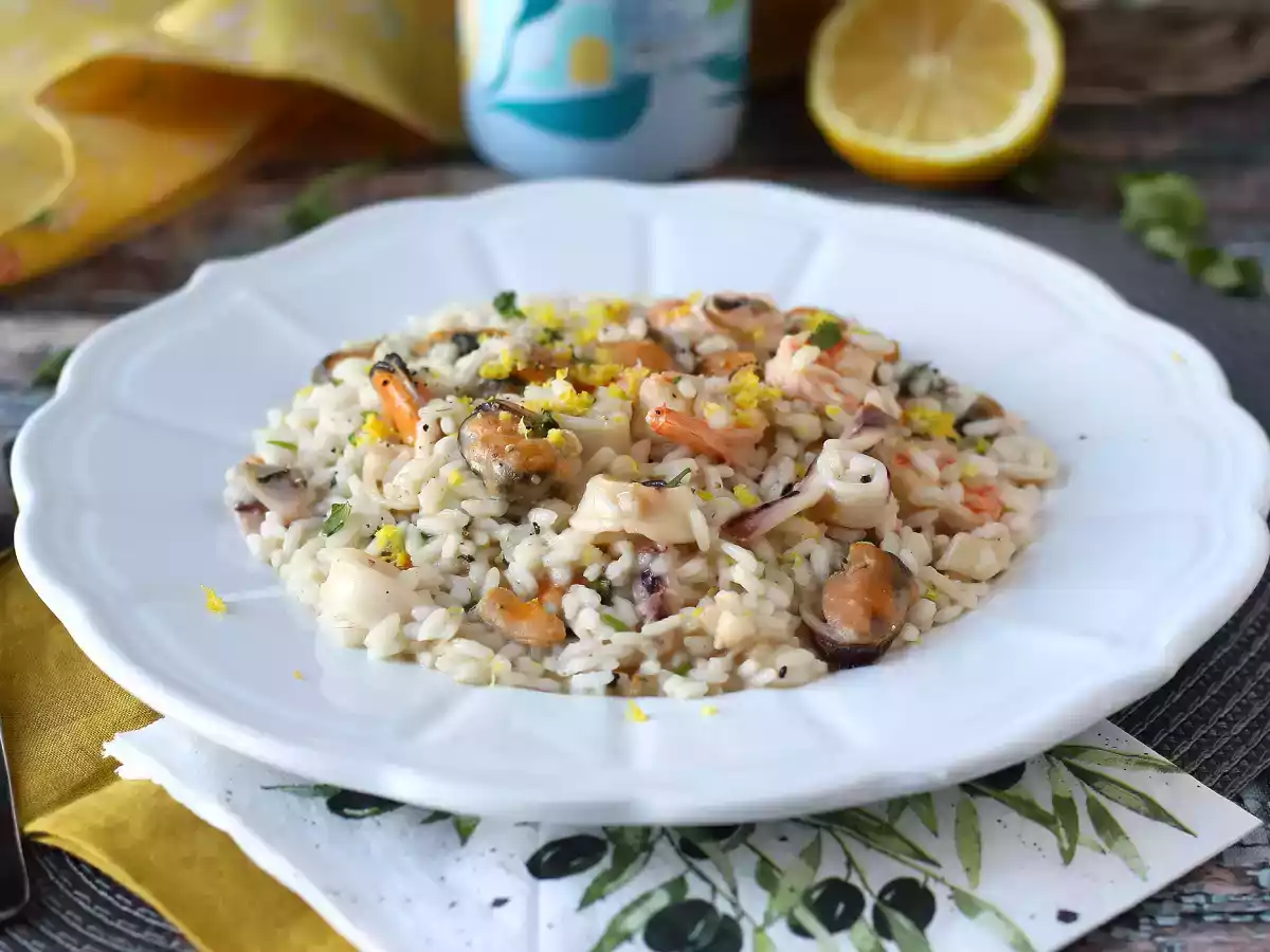 Risotto aux fruits de mer surgelé : la solution idéale pour un repas rapide et savoureux
