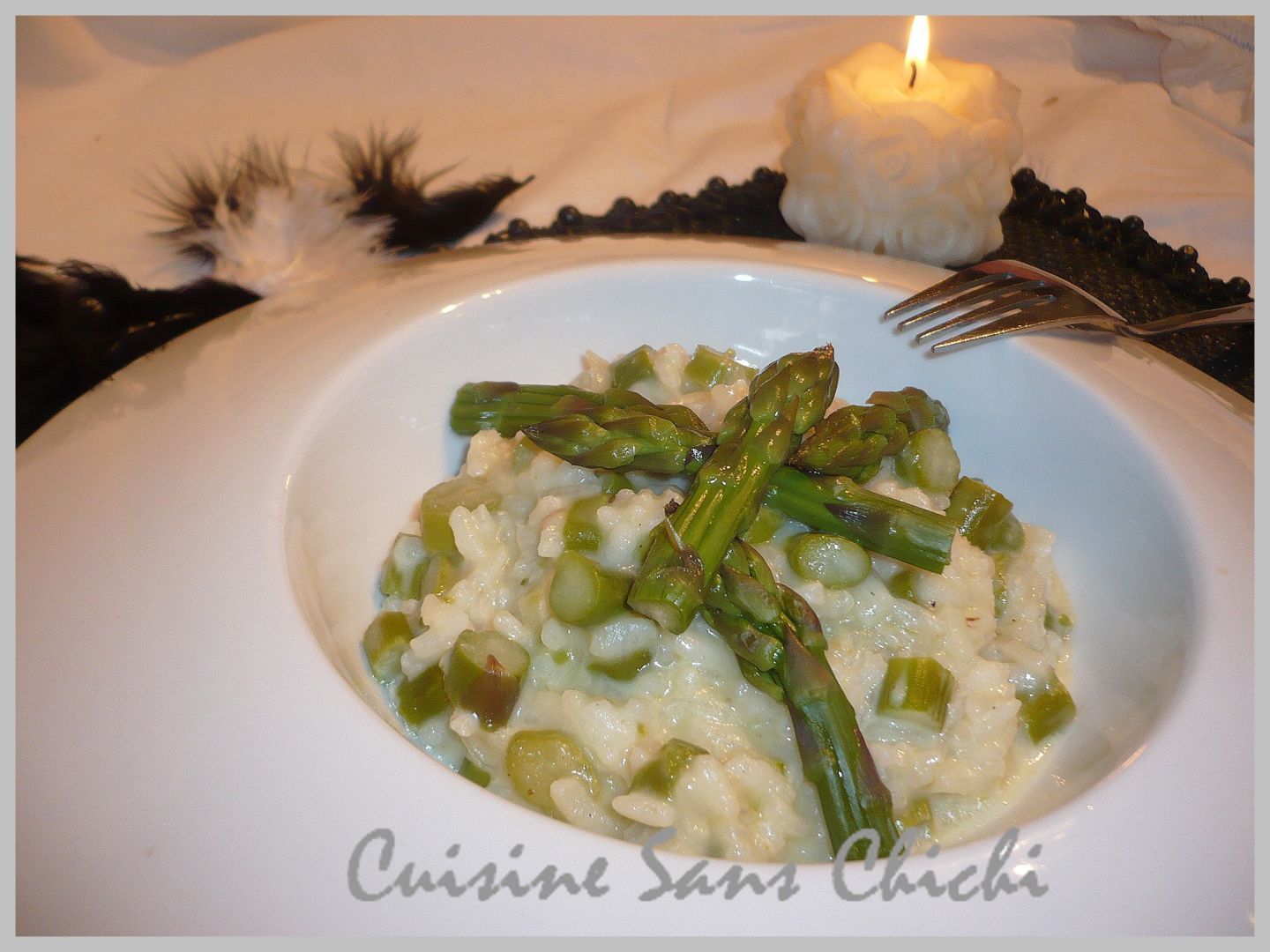 Risotto Cr Meux Aux Asperges Et Parmesan Recette Ptitchef