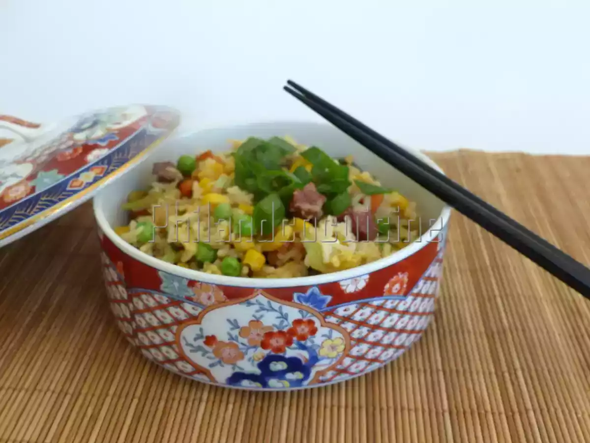 Riz sauté façon riz cantonais - photo 2
