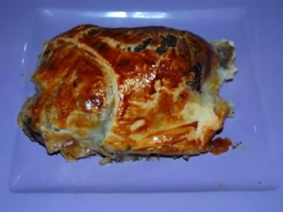Roti de boeuf forestier en croute