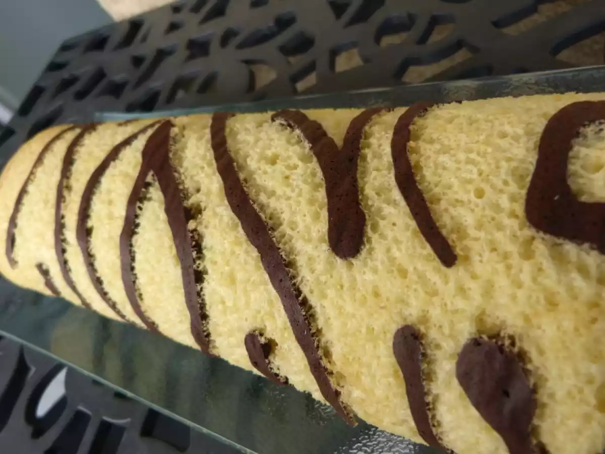 Roulé Zébra – Nutella Noix de Coco