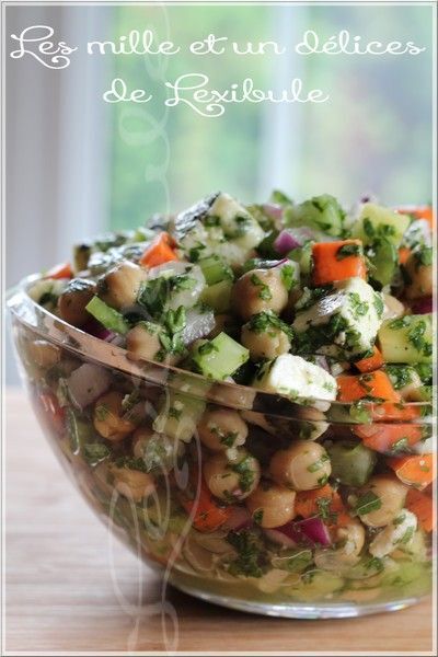 Salade De Pois Chiches Concombres Et Herbes Fraiches Recette Ptitchef