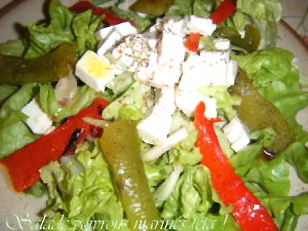 SALADE DE POIVRONS MARINES A LA FETA - photo 2