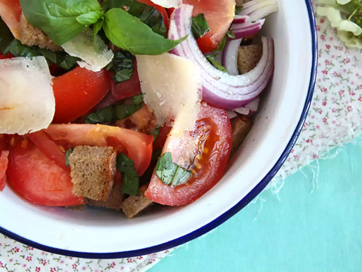 Salade Panzanella - Salade italienne