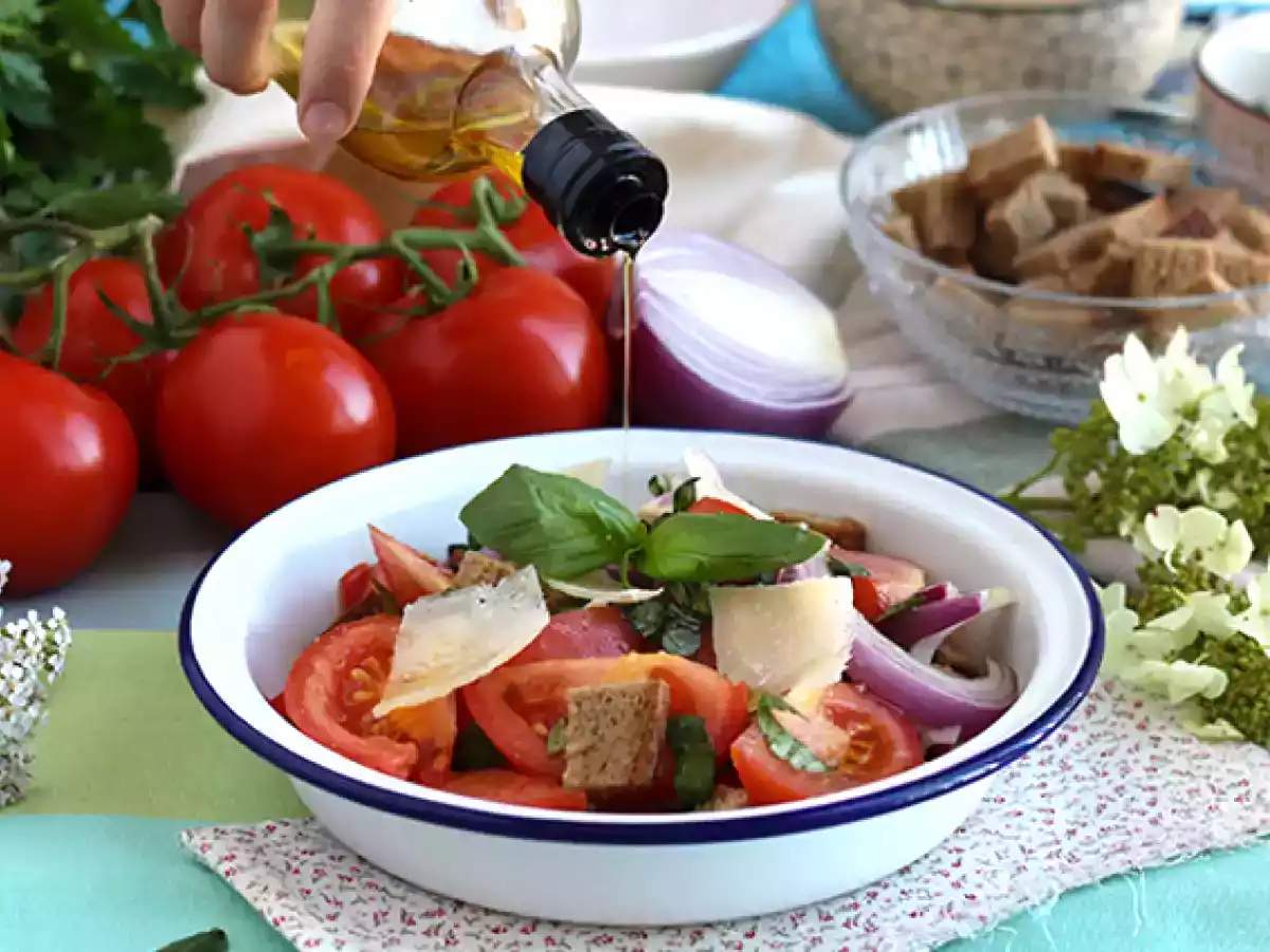 Salade Panzanella - Salade italienne - photo 2