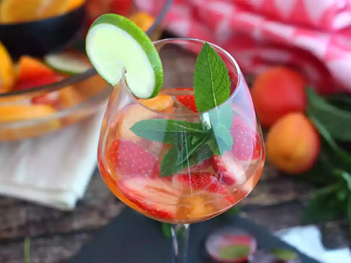 Sangria au vin blanc - Sangria blanche - photo 3