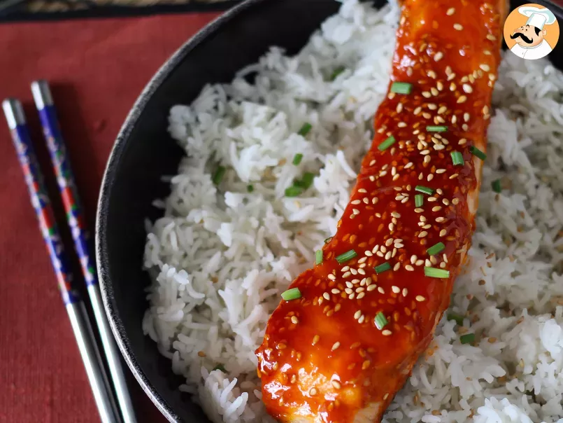 Saumon à la coréenne à la sauce gochujang prêt en 8 minutes - photo 5