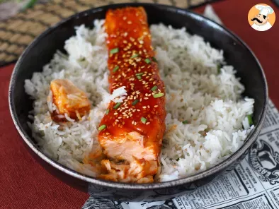 Saumon à la coréenne à la sauce gochujang prêt en 8 minutes - photo 2