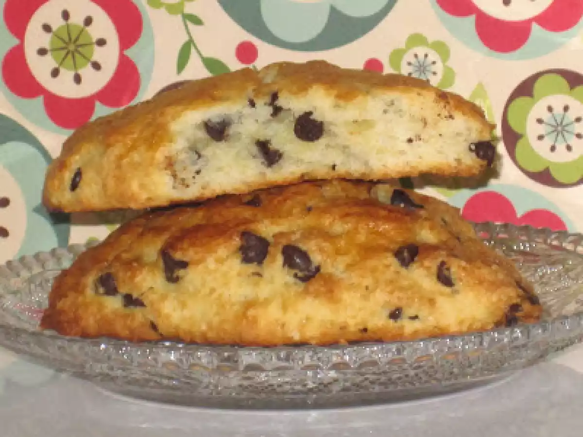 Scones au Sirop d?Érable et aux Noix de Pécan & Scones aux Pépites de Chocolat - photo 4