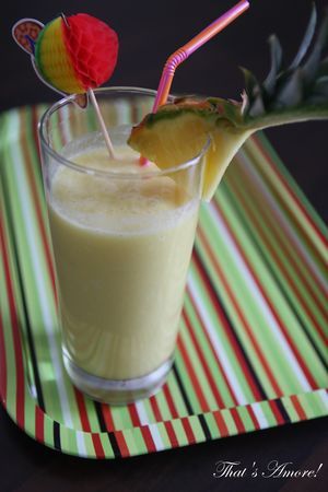 Smoothie virgin piña colada Recette Ptitchef