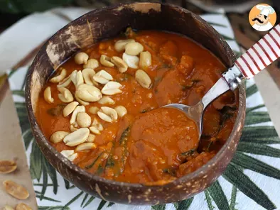 Soupe africaine: tomate, cacahuète et blettes - African Peanut soup - photo 4