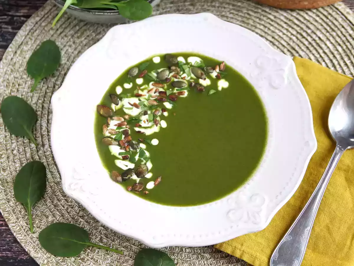 Soupe aux épinards, l'astuce pour faire manger des légumes à tout le monde! - photo 4