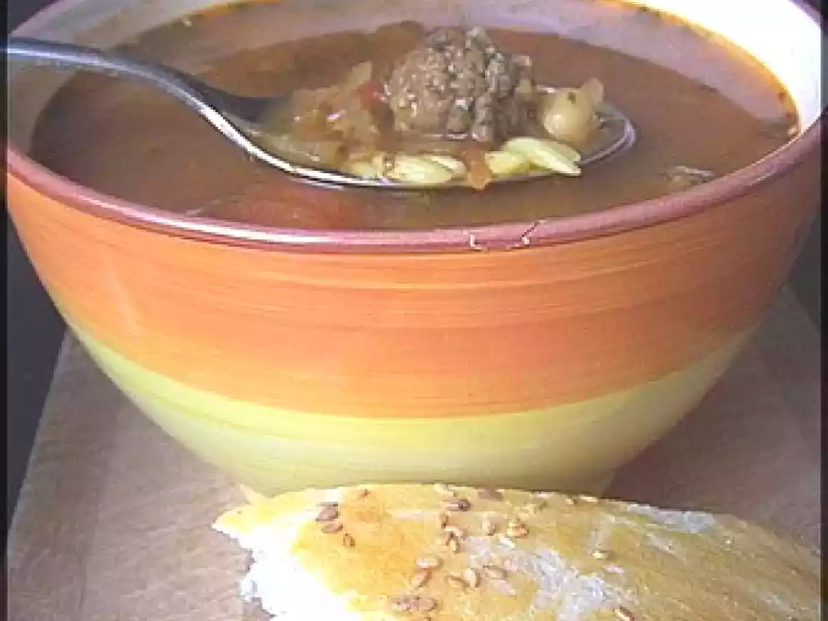 Soupe de langues d'oiseaux aux boulettes de viande - photo 2