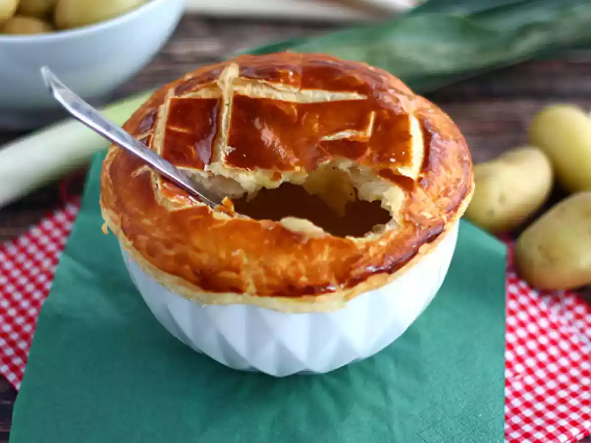 Soupe feuilletée poireau pomme de terre - photo 3