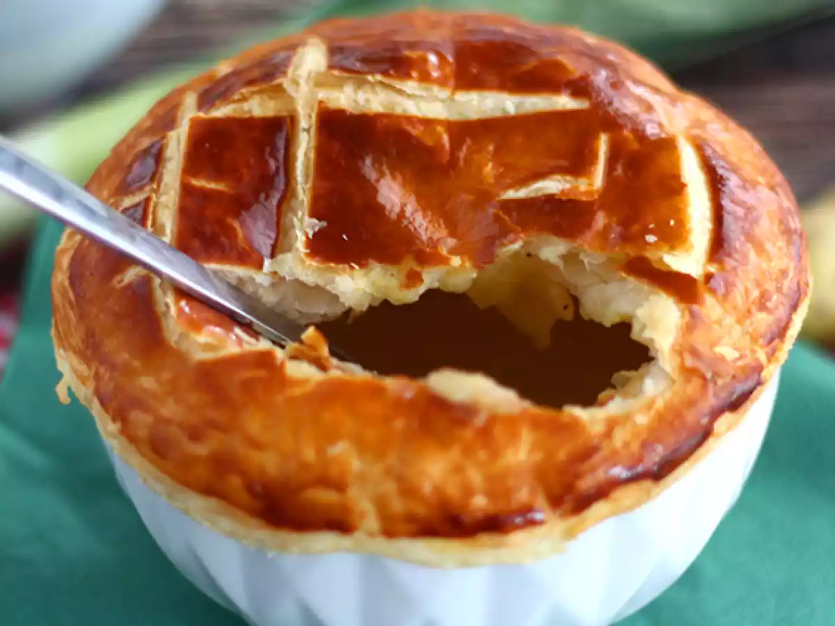 Soupe feuilletée poireau pomme de terre - photo 4