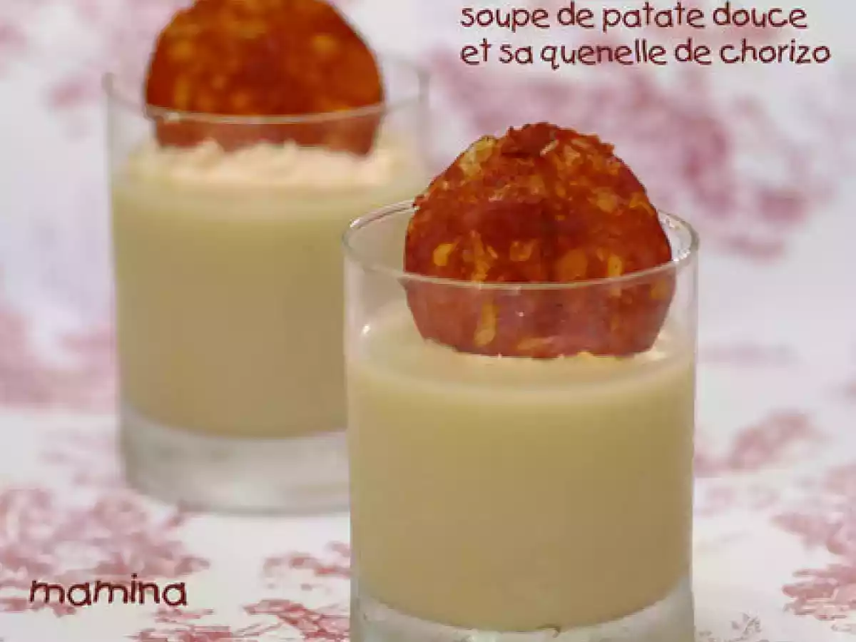 Soupe froide à la patate douce et au chorizo, c'est de saison - photo 2