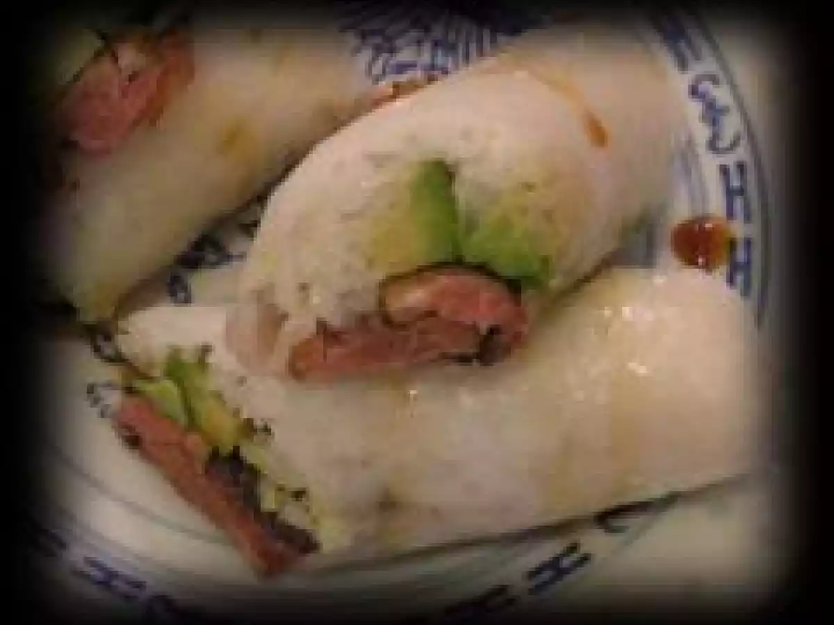 Sushi... façon rouleau de printemps ! - photo 6