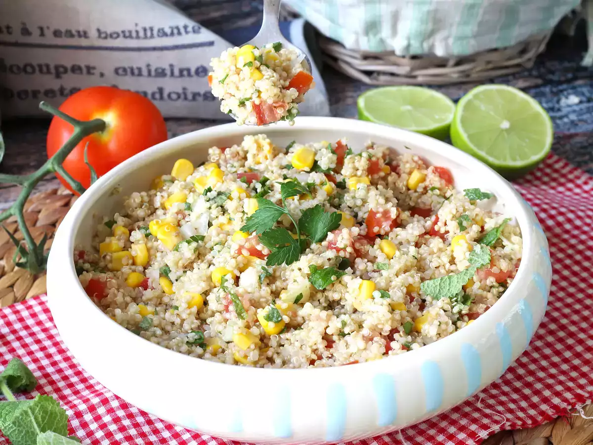 Taboulé au quinoa : La salade parfaite pour le pique-nique - photo 2