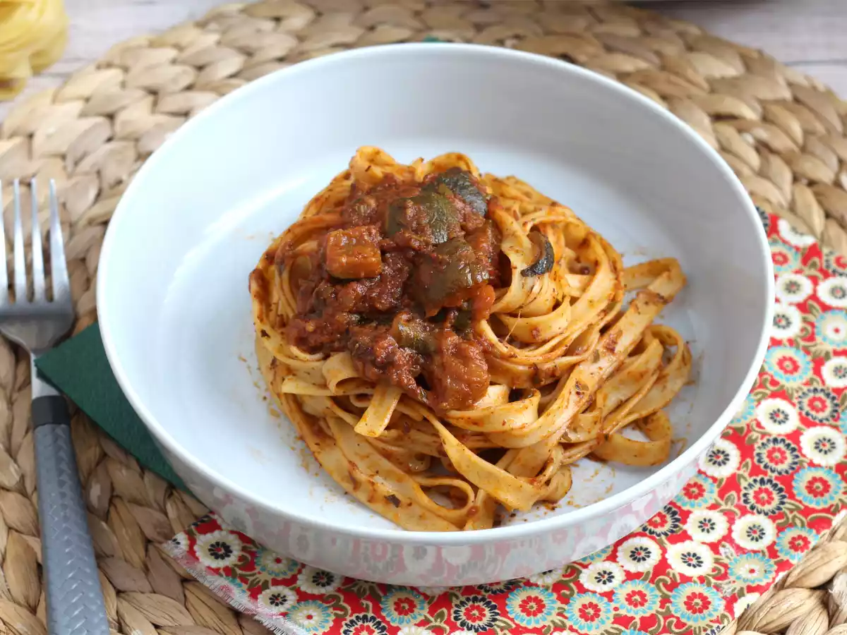Tagliatelles aux courgettes, un plat végétarien que tout le monde aime