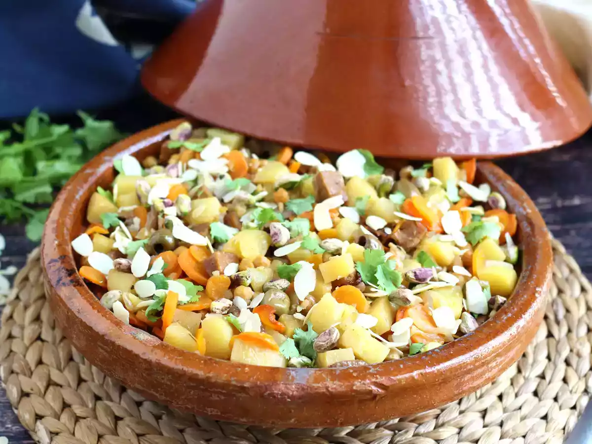 Tajine végétarien (cuisinez le seitan avec nous !)