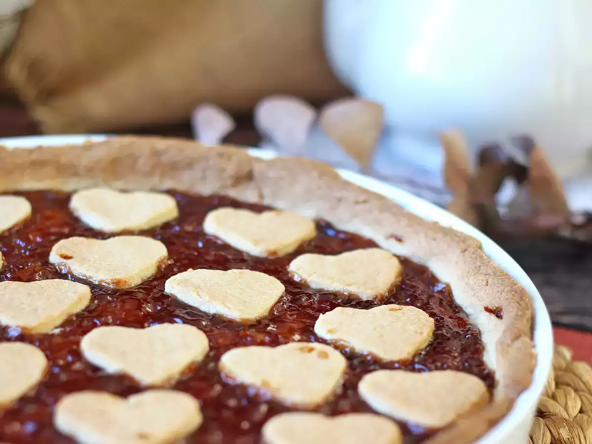 Tarte à la confiture de fraises : avec une déco parfaite pour la Saint-Valentin ! - photo 3