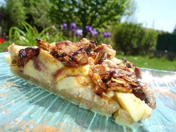 Tarte Aux Pommes Croustillante A La Creme De Cannelle Recette Ptitchef