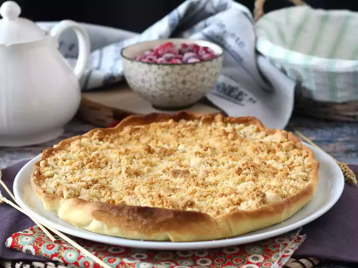 Tarte crumble express aux fruits rouges - photo 3