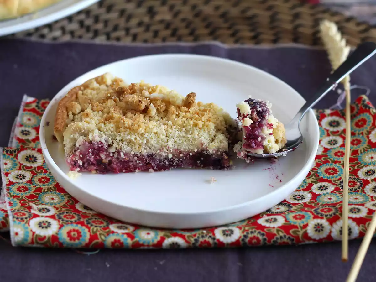 Tarte crumble express aux fruits rouges - photo 5