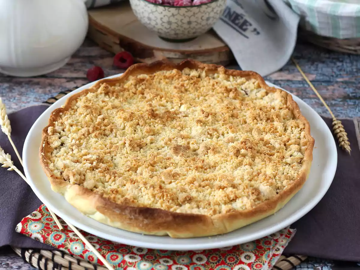 Tarte crumble express aux fruits rouges - photo 6