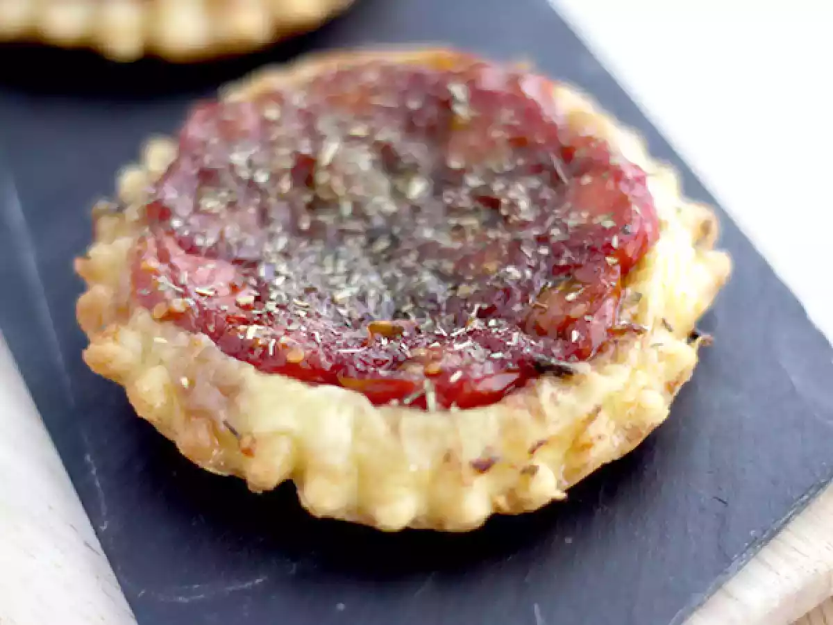 Tartelettes tatin de tomates cerises