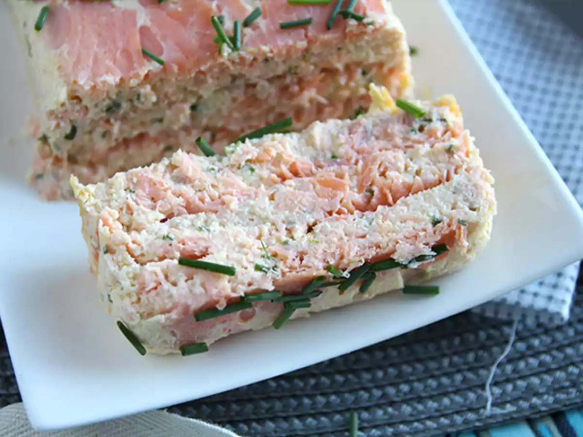 Terrine au saumon frais et saumon fumé - photo 2
