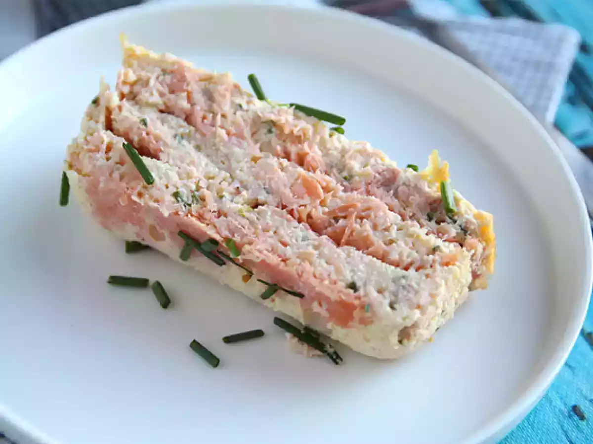 Terrine au saumon frais et saumon fumé - photo 3