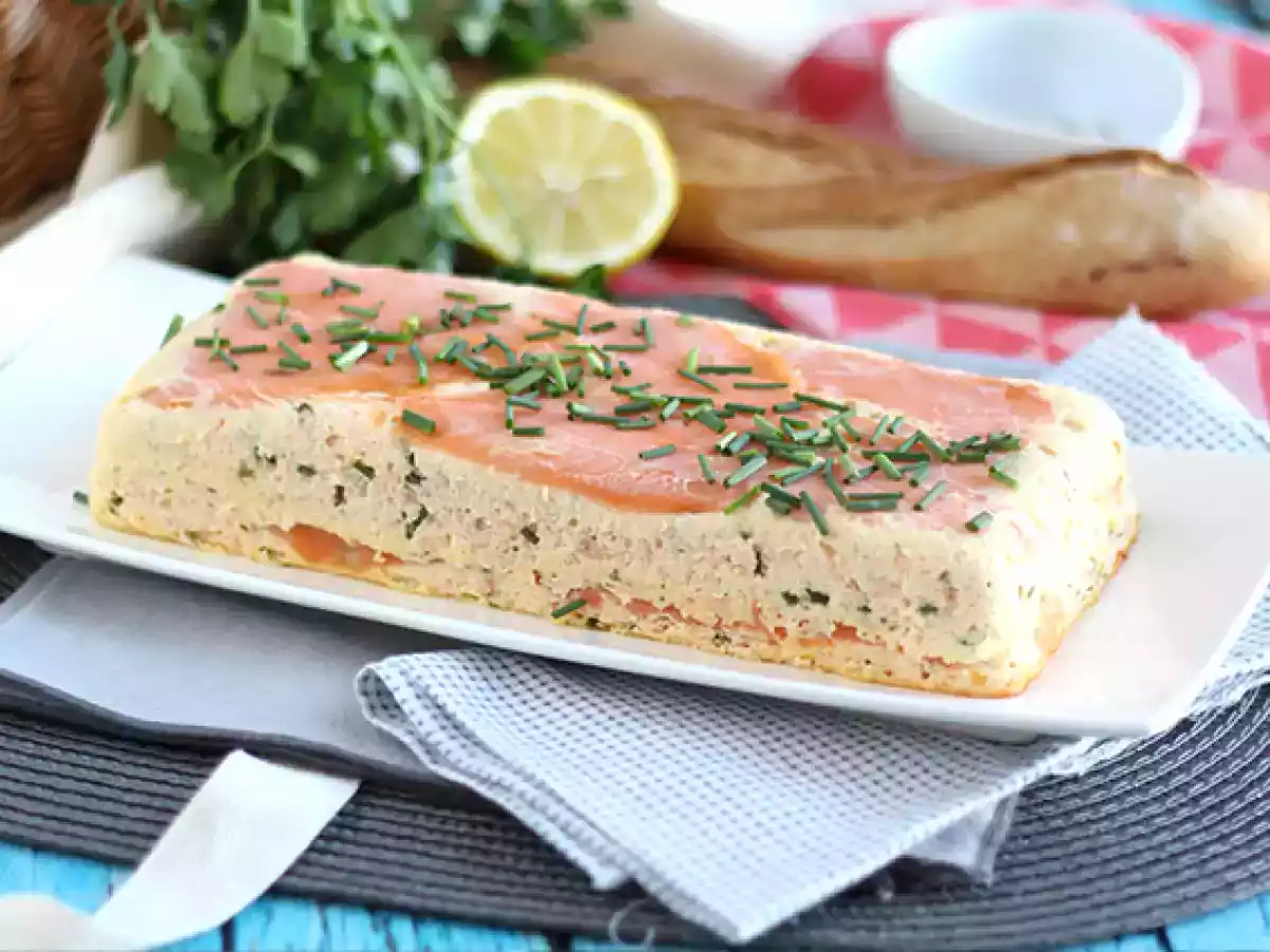 Terrine au saumon frais et saumon fumé