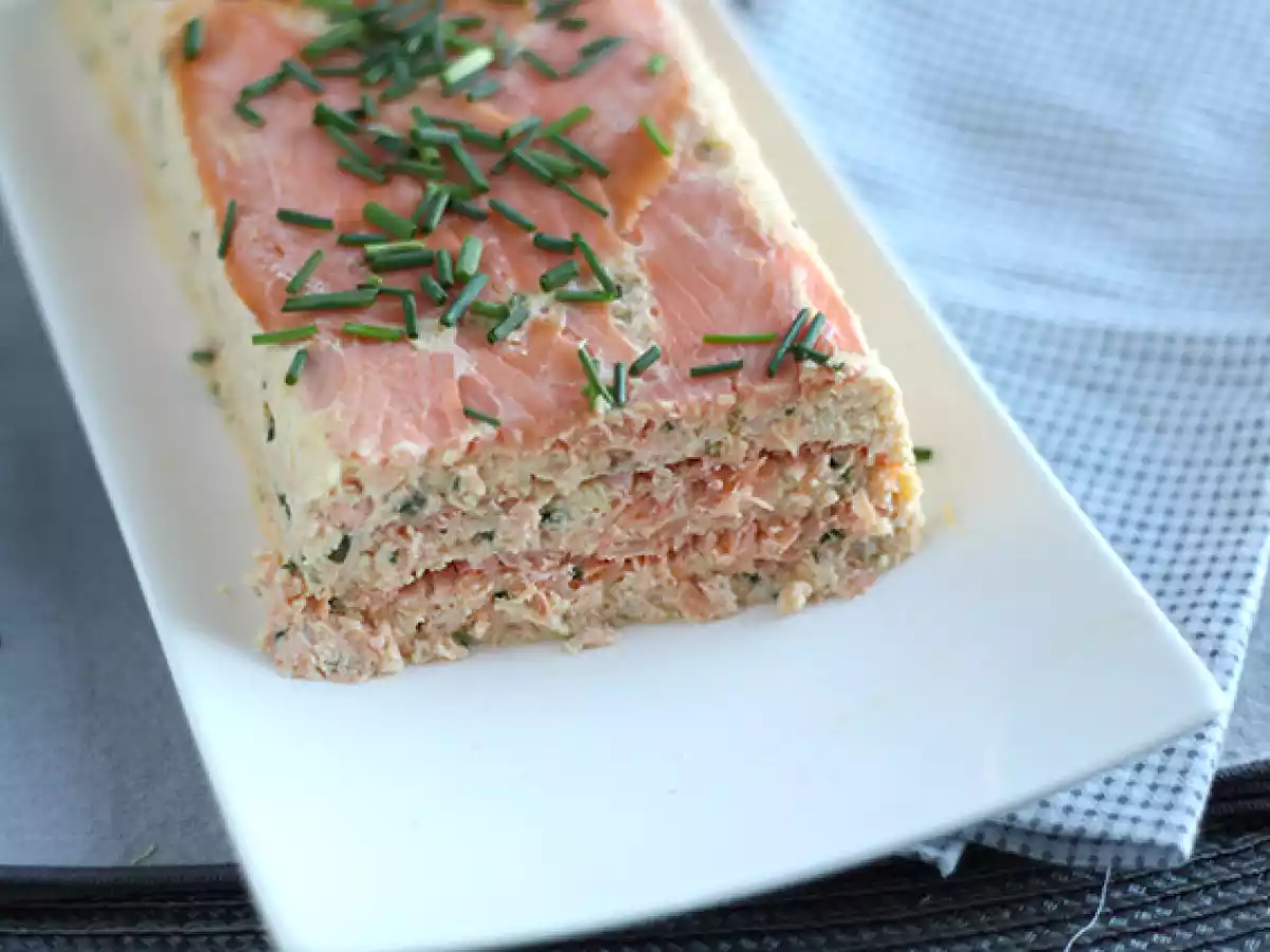 Terrine au saumon frais et saumon fumé - photo 4