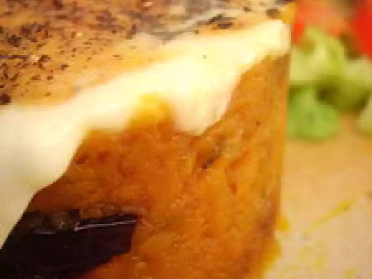 TIMBALE DE PATATES DOUCES POÊLÉES AUX PRUNEAUX ET FONDUE DE MOZZARELLA AU BASILIC - photo 3