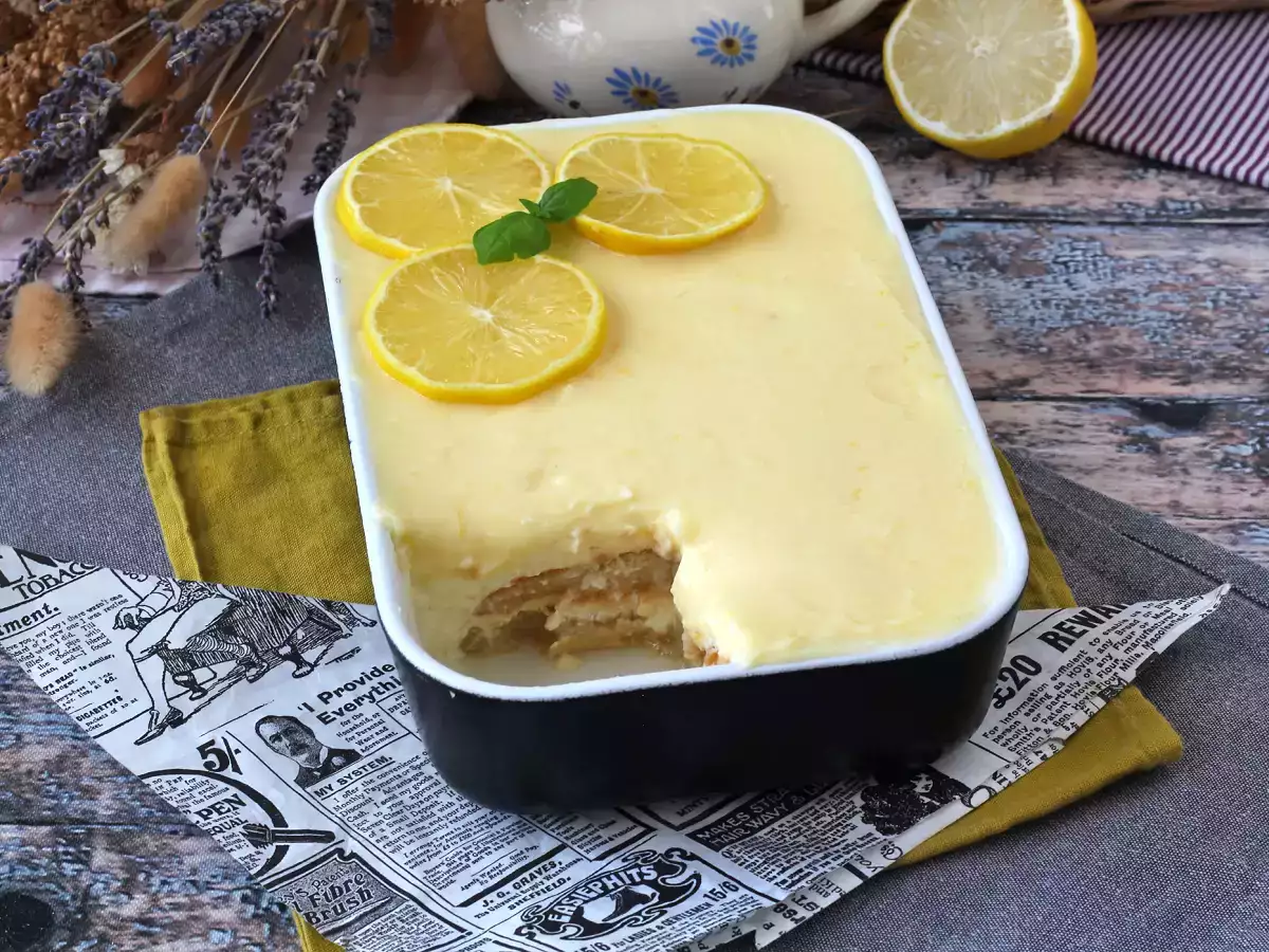 Tiramisu au citron, un classique revisité au goût acidulé - photo 4