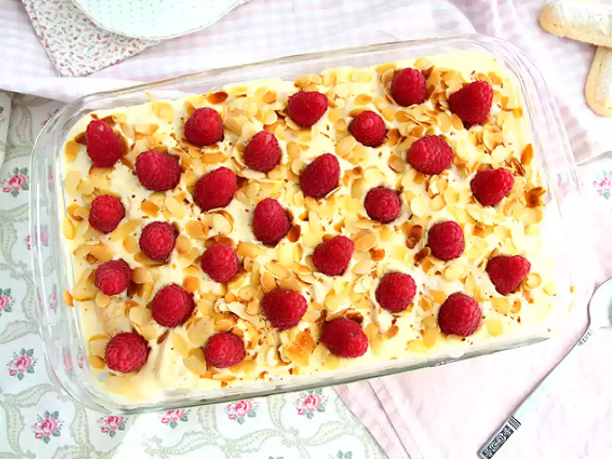 Tiramisu aux framboises simple et rapide - photo 2